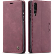 Mays Home1 Huawei P20 Pro Için Flip Case Vintage Pu Deri Cüzdan Flip Folio Kitap (Yurt Dışından)