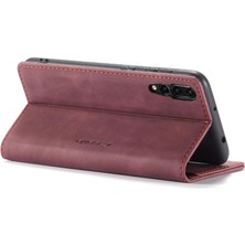 Mays Home1 Huawei P20 Pro Için Flip Case Vintage Pu Deri Cüzdan Flip Folio Kitap (Yurt Dışından)