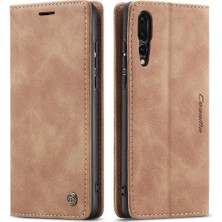 Mays Home1 Huawei P20 Pro Için Flip Case Vintage Pu Deri Cüzdan Flip Folio Kitap (Yurt Dışından)