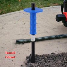 Badem10 Murç Düz Uç Kırıcı Keski Beton Kaya Taş Maden Delici Hilti Ucu 28 cm