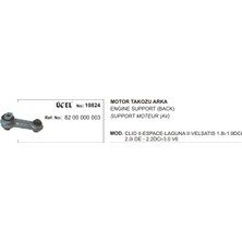Üçel Motor Takozu Arka 10824 Laguna-Iı Vel Satıs Clıo-Iı 8200000003 8200000003 Gold