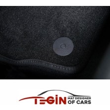 Tegin Audi A5 Sportback 2009-2016 Aracınıza Özel Prime Siyah Halı Siyah Kenar Halı Paspas