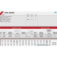 Güneş Sibop Takımı 4091 4094 In 4 Ex 4 Astra 1.7 8V Turbo Dızel 8943268430 Gold