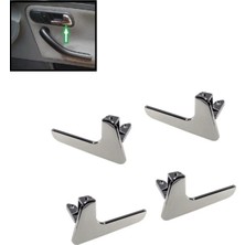İdeal Otomotiv Seat Ibiza 1999-02, Cordoba 1993-2002 Uyumlu Kapı Kolu Krom Sağ Sol 4lü