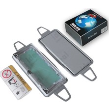 İdeal Otomotiv Mercedes C Class W204 - Gri Güneşlik Aynası 2 Adet (Ayna Dahil) (Çerçeve: 21 x 9,5 Cm)