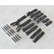 İdeal Otomotiv Nissan Qashqai 24 Parça Sunroof Perde Tamir Takımı 2007 - Sonrası