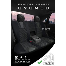 Trobus Toyota Prius Hatchback Aracınıza Uyumlu Ticari Siyah Efes Konfor Serisi