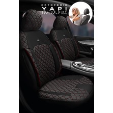 Trobus Volkswagen Passat B-8 Tridline Sedan 2015-2020 Aracınıza Uyumlu Ticari Siyah Kırmızı Efes Konfor Ser