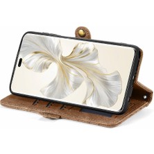 Mays Boutique Onur Için Flip Case 100 Pro 5g Kapak Çevirin Deri Kılıf Basit Iş (Yurt Dışından)