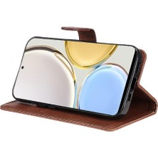 Mays Boutique Kart ile Onur X30 Yüksek Kalite Deri Klasik Düz Renk Için Flip Case (Yurt Dışından)