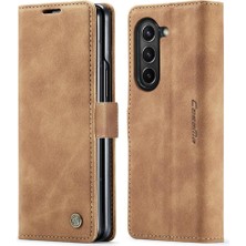 Mays Boutique Samsung Galaxy Z Için Flip Case Fold 5 5g Flip Folio Kitap Manyetik Kapatma (Yurt Dışından)