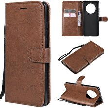 Mays Boutique Kart Yuvası ile Huawei Mate 40 Için Flip Case Yüksek Kalite Deri Klasik (Yurt Dışından)