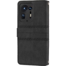 Mays Boutique Xiaomi 14 Için Flip Case Cüzdan Kılıf Pu Deri Manyetik Kapatma (Yurt Dışından)