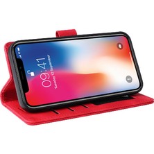 Mays Boutique Iphone Xr Için Flip Case Cüzdan Kapak Darbeye Deri Kılıf Basit (Yurt Dışından)