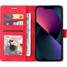 Mays Boutique Iphone 15 Için Flip Case Cüzdan Kapak Çevirin Deri Kılıf Darbeye Basit (Yurt Dışından)