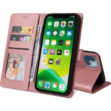 Mays Boutique Iphone 13 Mini Üç Kart Yuvaları Premium Deri Kickstand Için Flip Case (Yurt Dışından)