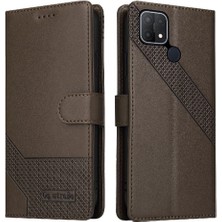 Mays Boutique Oppo A15 4g Darbeye 4 Köşe Koruma Premium Deri Için Flip Case (Yurt Dışından)