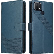 Mays Boutique Oppo A15 4g Darbeye 4 Köşe Koruma Premium Deri Için Flip Case (Yurt Dışından)