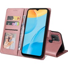 Mays Boutique Oppo A15 4g Darbeye 4 Köşe Koruma Premium Deri Için Flip Case (Yurt Dışından)