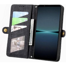 Mays Boutique Sony Xperia 1 Iv Flip Kapak Için Flip Case Basit Iş Cüzdan Deri (Yurt Dışından)