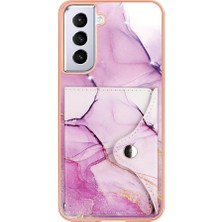 Mays Boutique Samsung Galaxy S21 Artı 5g Kart Yuvaları Yumuşak Tpu Tampon Ince Cüzdan (Yurt Dışından)