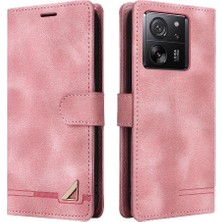 Mays Boutique Xiaomi 13T Deri Kılıf Için Flip Case Darbeye Basit Iş Cüzdan (Yurt Dışından)