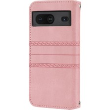 Mays Boutique Google Piksel 8A Manyetik Kapatma Kickstand Pu Deri Kılıf Için Flip Case (Yurt Dışından)