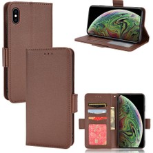 Mays Boutique Iphone Xs Max Manyetik Kart Yuvaları Tutucu Pu Deri Yan Toka (Yurt Dışından)