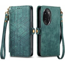 Mays Boutique Onur Için Flip Case 100 Pro 5g Kapak Çevirin Deri Kılıf Basit Iş (Yurt Dışından)