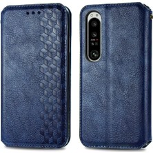 Mays Boutique Sony Xperia 1 Iv Için Kılıf Moda Tasarım Deri Kılıf Kapak Çevirin Cüzdan (Yurt Dışından)