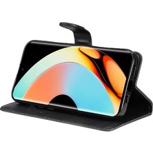 Mays Boutique Kart Yuvası ile Realme 10 Pro Artı 5g Klasik Düz Renk Için Flip Case (Yurt Dışından)