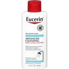 Eucerin Advanced Cleansing Vücut ve Yüz Temizleyici 500ML