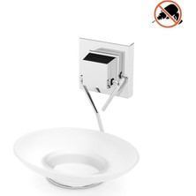 Eym Tekno Tel EF-266 Yapışkanlı Sabunluk Krom