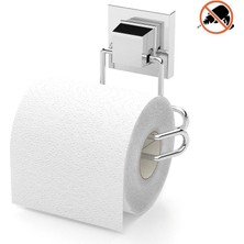Eym Tekno Tel EF-271 Yapışkanlı Tuvalet Wc Kağıtlık Krom