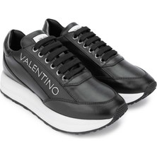 Mario Valentino Kadın Hakiki Deri Siyah Sneakers & Spor Ayakkabı 1040 91E1002 Bn Ayk Y24 Black/gunmetal