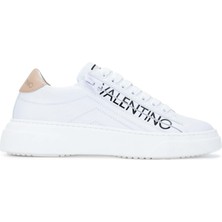 Mario Valentino Kadın Hakiki Deri Beyaz/nude Sneakers & Spor Ayakkabı 1040 91S3902 Bn Ayk Y24 Whıte/nude