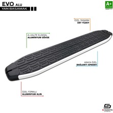 Drs Tuning S-Dizayn Togg T10X Evo Aluminyum Yan Basamak 203 cm 2023 Üzeri