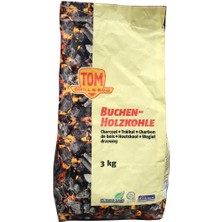 Buchen Mangal Kömürü Briket Sıkma 3 kg Doğal Kömür