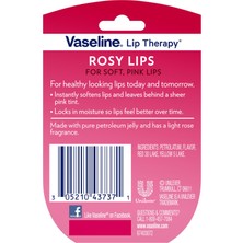 Vaseline Rosy Lips Dudak Kremi 7 Gr