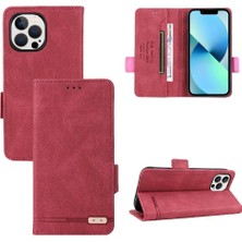 Mays Shop Iphone 14 Için Kılıf Pro Koruyucu Kapak Deri Kart ile Folio Flip Case (Yurt Dışından)