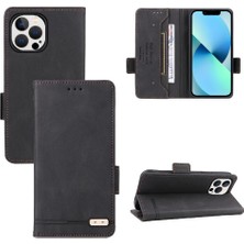 Mays Shop Iphone 14 Için Kılıf Pro Koruyucu Kapak Deri Kart ile Folio Flip Case (Yurt Dışından)