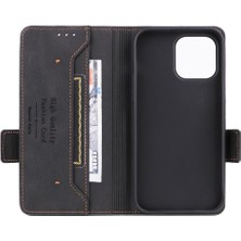 Mays Shop Iphone 14 Için Kılıf Pro Koruyucu Kapak Deri Kart ile Folio Flip Case (Yurt Dışından)