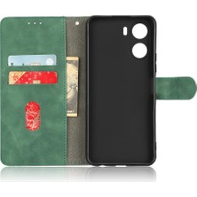 Mays Shop Vivo Y16 4g Deri Folio Flip Case Koruyucu Kapak Için Kılıf Kart ile (Yurt Dışından)