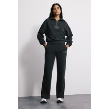 Babokah Geniş Paça Koyu Gri Jogger