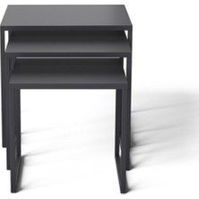 Whome 3lü Metal Zigon Sehpa