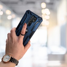 Skygo Xiaomi Redmi 9 Yüzüklü Standlı Tlp Tank Kılıf  (Armor Mılıtary Case)