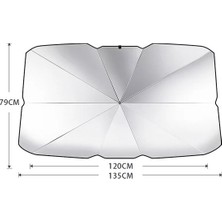 Car Parasol Şemsiye Araba Güneşliği Araba Ön Cam Geri Çekilebilir Güneşlik (Yurt Dışından)