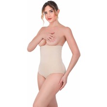 Dikişsiz Alttan Çıtçıtlı Slip Korse 2080