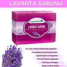 Organicsun Doğal Lavanta Sabunu 140 gr Tüm Cilt Tipleri Için Onarıcı Besleyici Natural