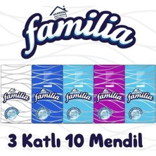 Familia 3 Katlı Cep Mendili 50 Adet x 10 Yaprak